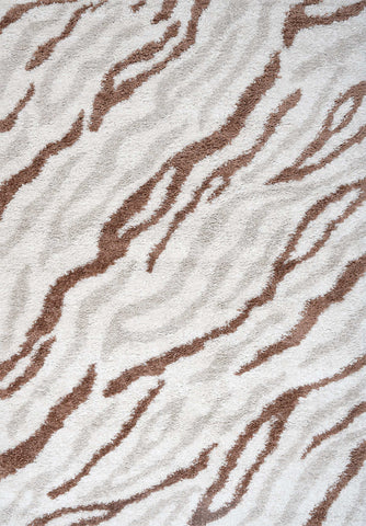 Moodi Shaggy Cream/Terra Savara Rug