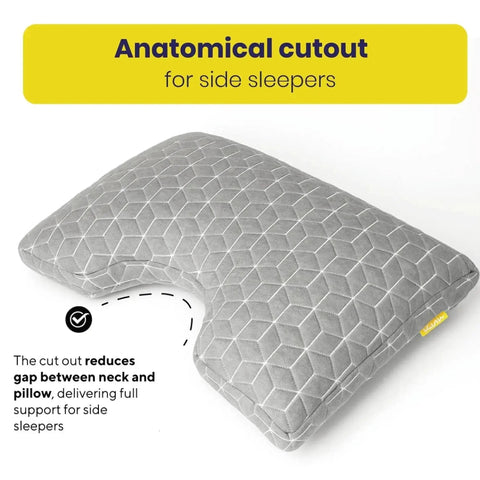 Brightr® MoonHug Adjustable Memory Foam pillow