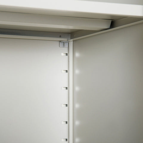 Vinsetto Cool Rolled Steel Tall Office Lockable Filing Cabinet 2 Doors 4 Internal Adjustable Shelves Bookcase Cabinet Storage Unit 80 L x 40 W x 184 cm