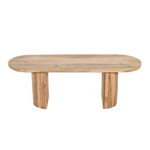 York Solid Wooden Dining Bench