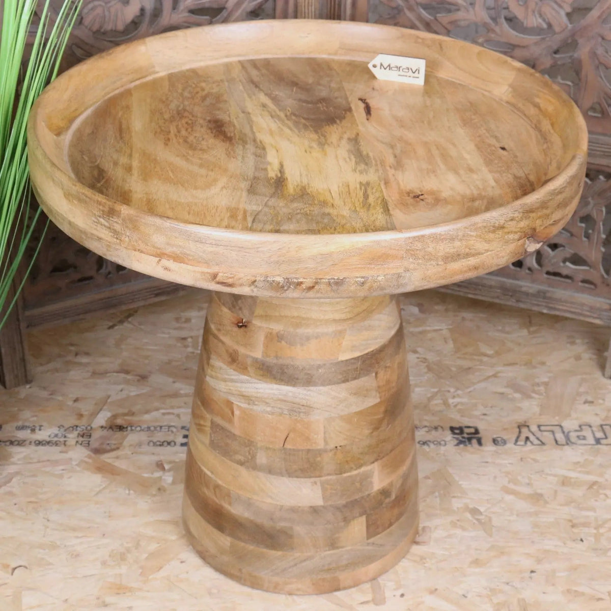 Niva Large Side Table Mango Wood