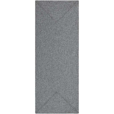 Indoor Outdoor Trenzado Rug – Bordered Plain Design