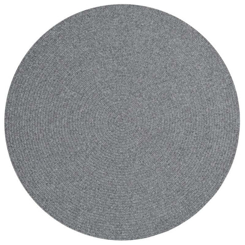 Indoor Outdoor Trenzado Rug – Bordered Plain Design