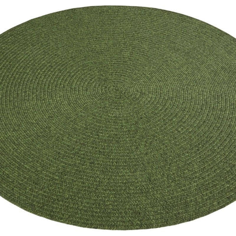 Indoor Outdoor Trenzado Rug – Bordered Plain Design