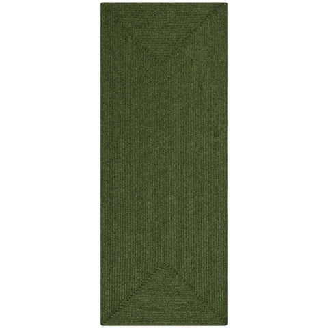 Indoor Outdoor Trenzado Rug – Bordered Plain Design