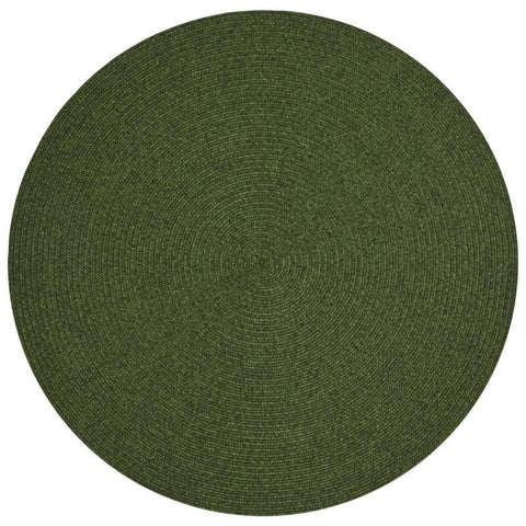 Indoor Outdoor Trenzado Rug – Bordered Plain Design