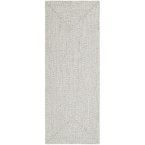 Indoor Outdoor Trenzado Rug – Bordered Plain Design