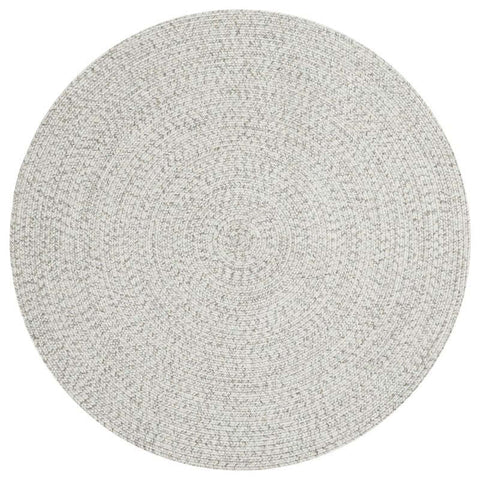 Indoor Outdoor Trenzado Rug – Bordered Plain Design