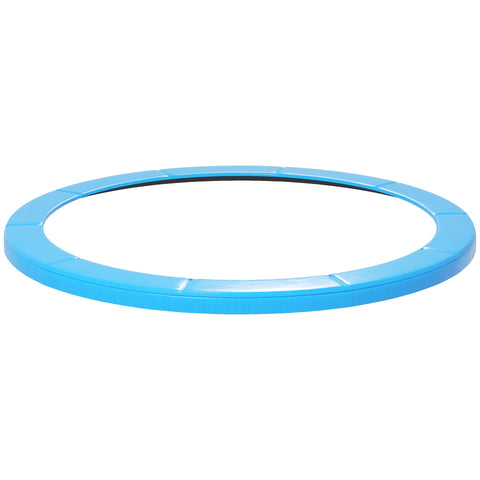 HOMCOM 12ft Trampoline Accessories Safety Pad Φ366cm Replacement Surround Padding Thick Foam Pads Light Blue