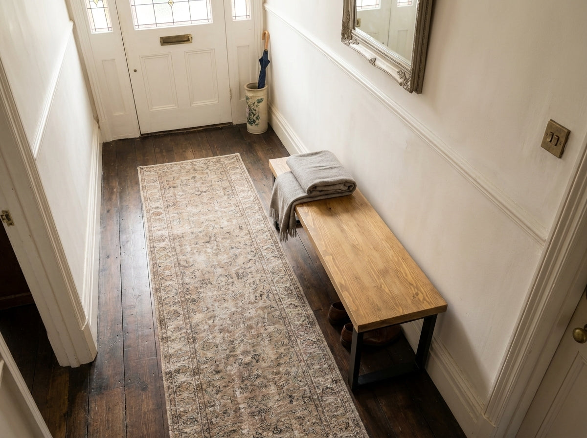 The Bruton Bench — Oak