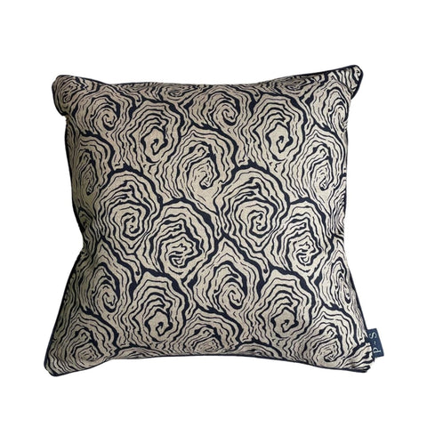 Oysters Monochrome Cushion