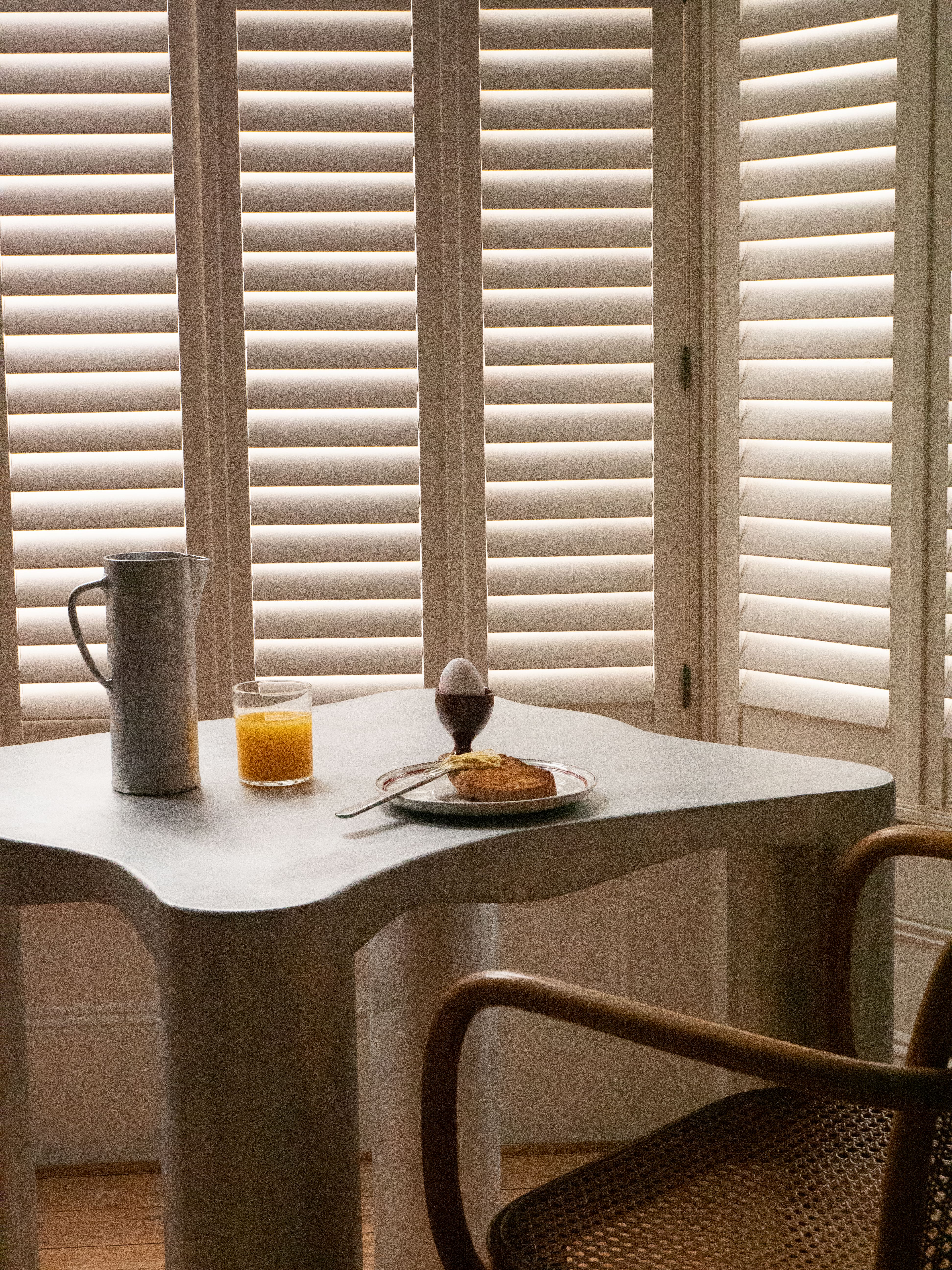 Aluminium Kitchen table