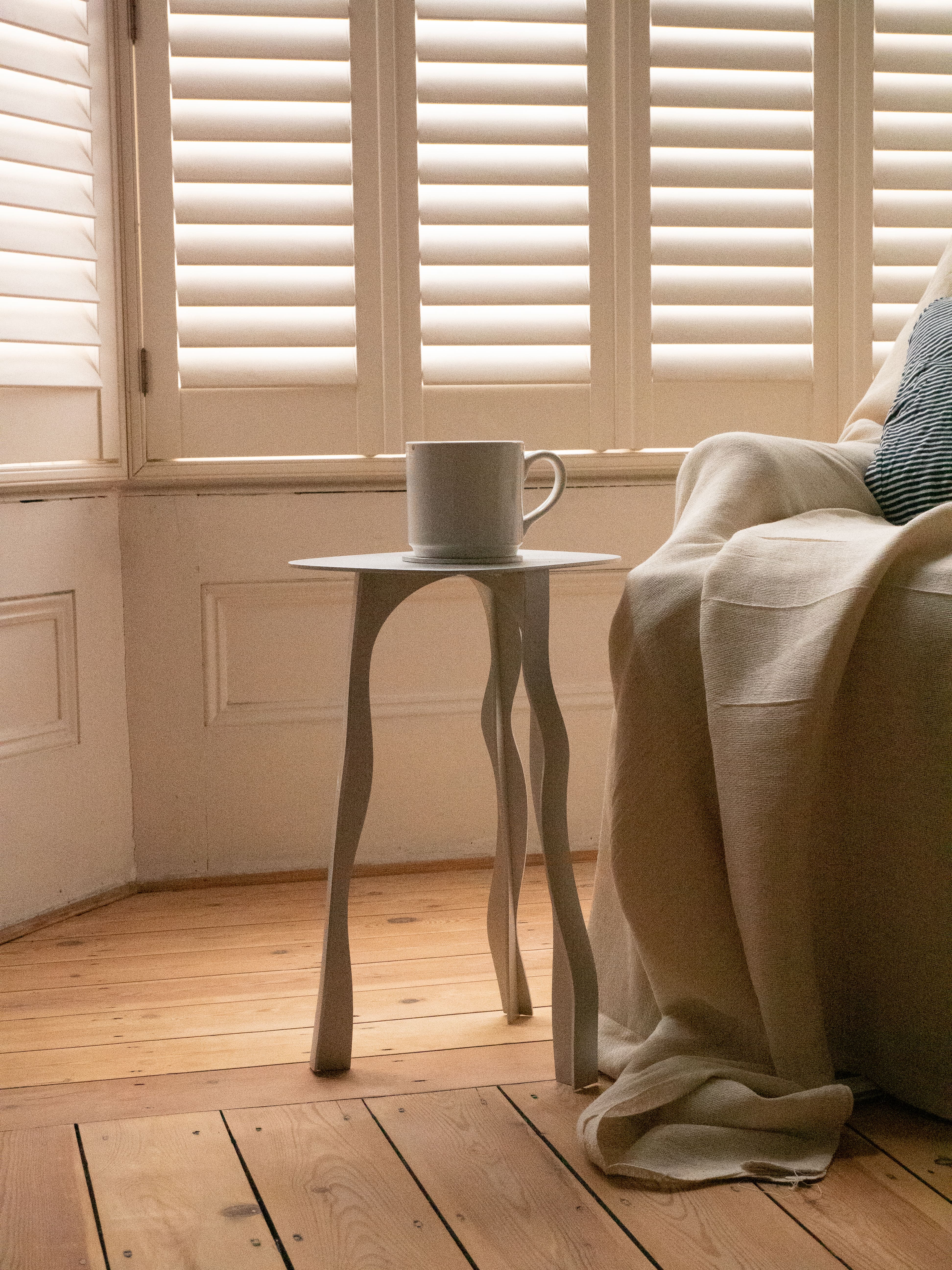 Aluminium Side Table 02