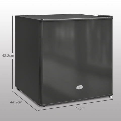 HOMCOM 35L Mini Freezer, -24℃ to -14℃ Temperature - Black