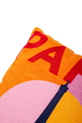 Paris Needlepoint Cushion