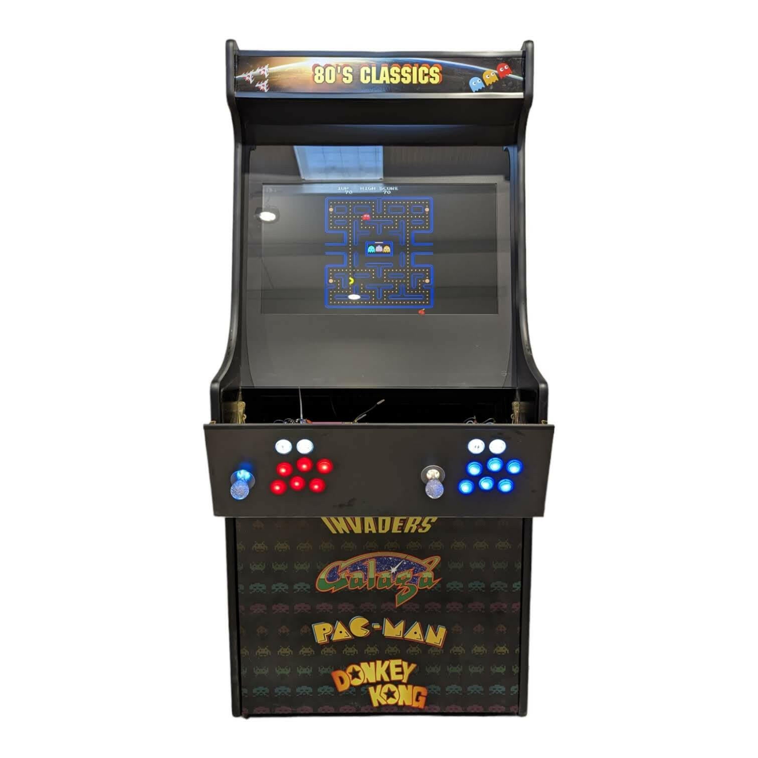 Deluxe 27 Arcade Machine - 80s Theme