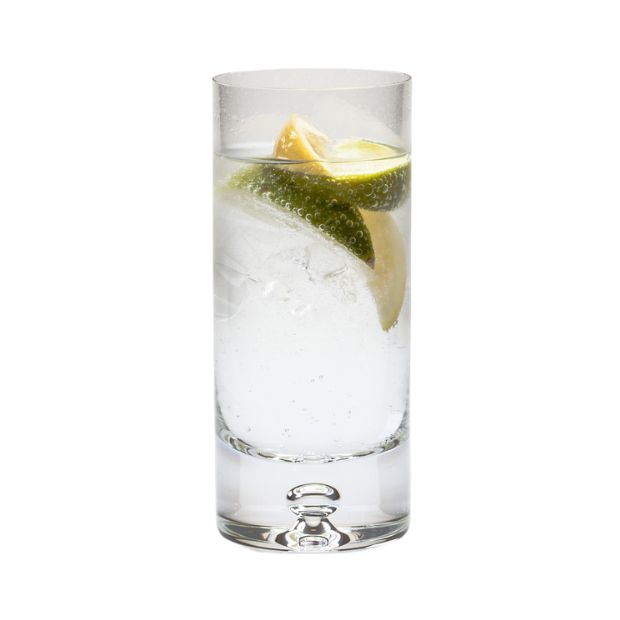 Krosno Bubble Base Highball Glasses - 340ml - Set of 6