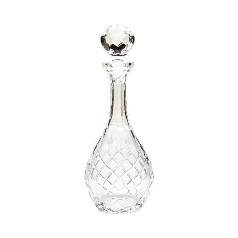 Cut Crystal Panelled Wine Decanter - 1Ltr