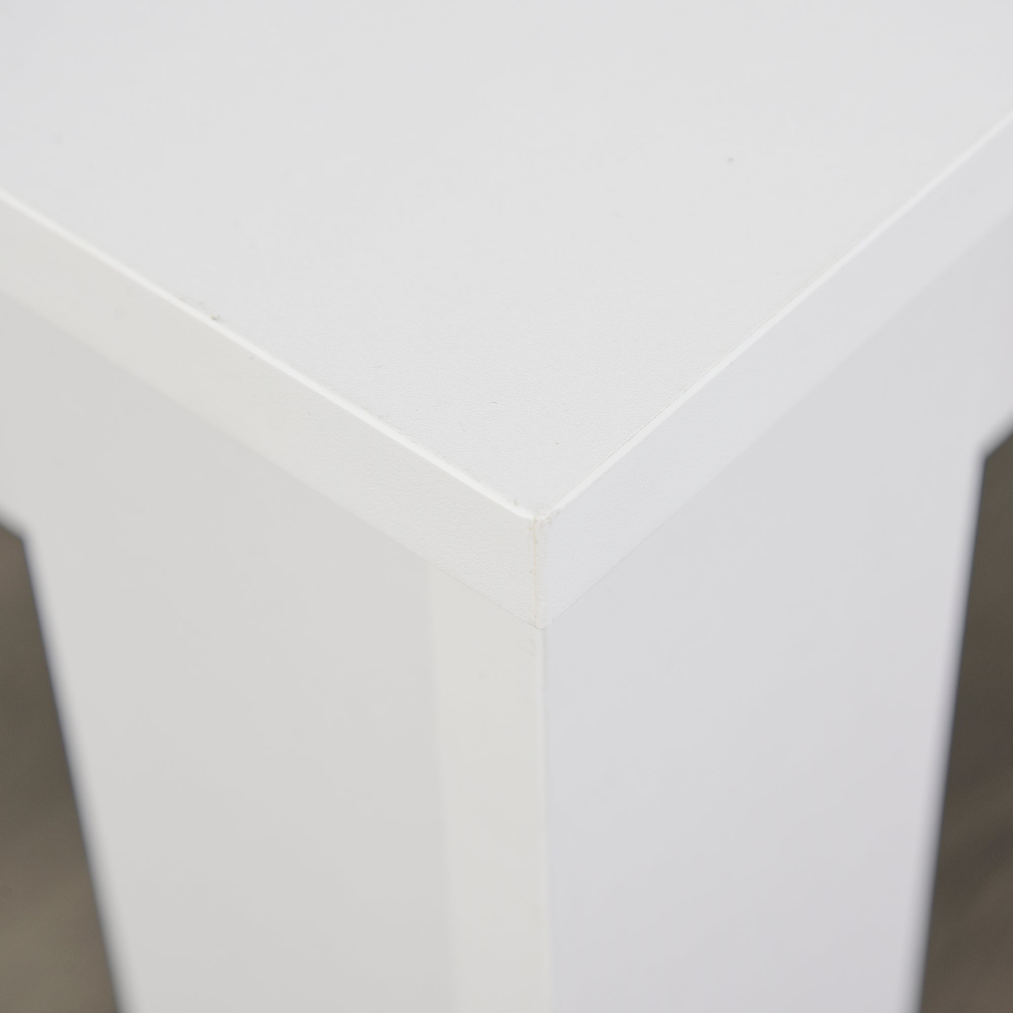 HOMCOM Kitchen Dining Table and 2 Benches Set, Table and Chairs Set for Limited Space, White