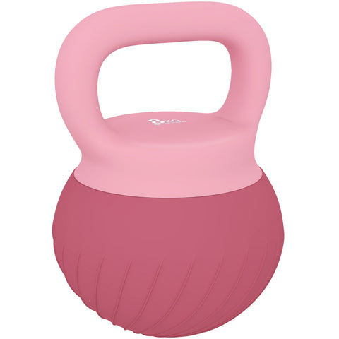 SPORTNOW Soft Kettlebell, 8kg Kettle Bell with Anti-Slip Grip for Home Gym Weight Lifting and Strength Training