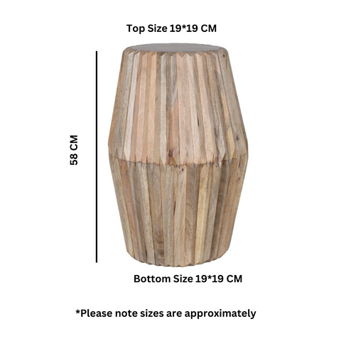 Preston Mango Wood End Table