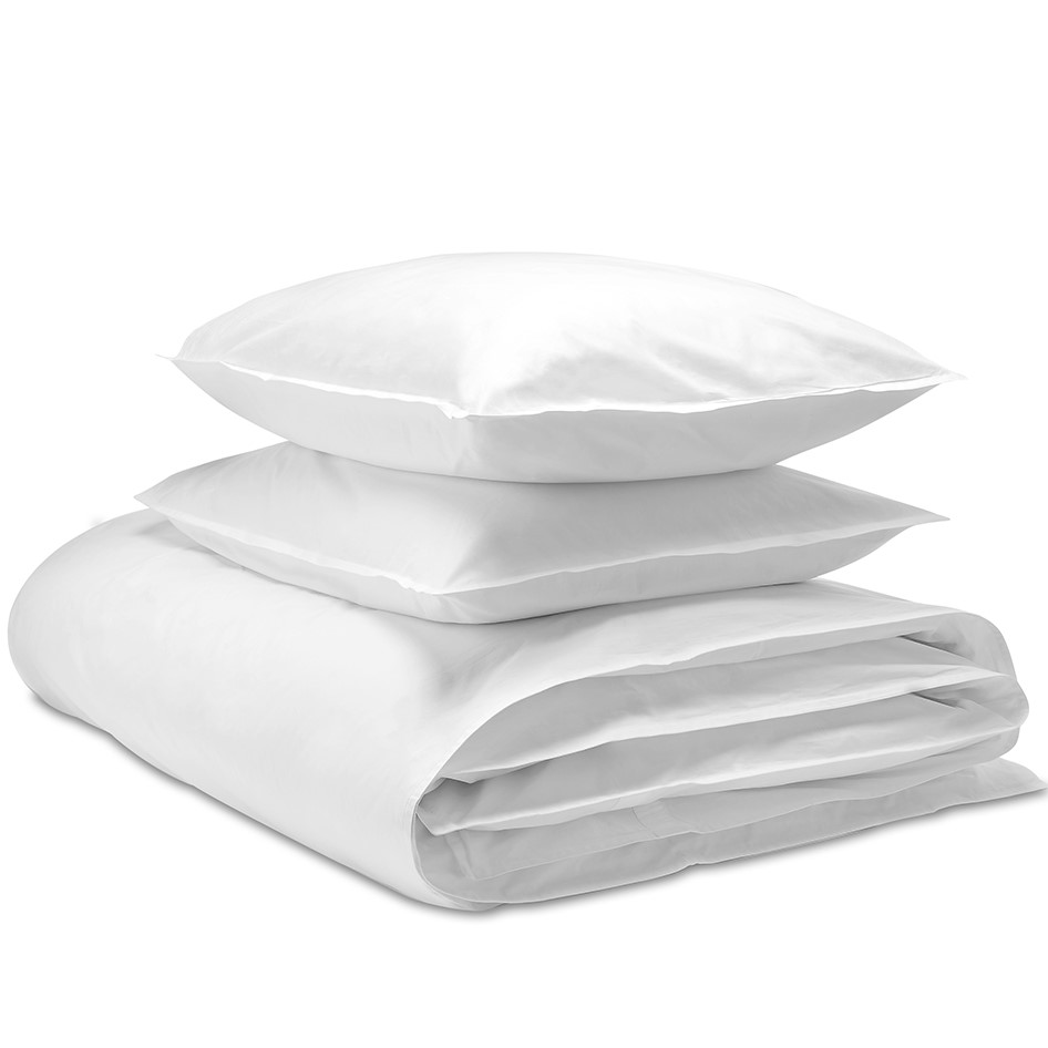 Rest Fine Cotton Percale White Bedlinen