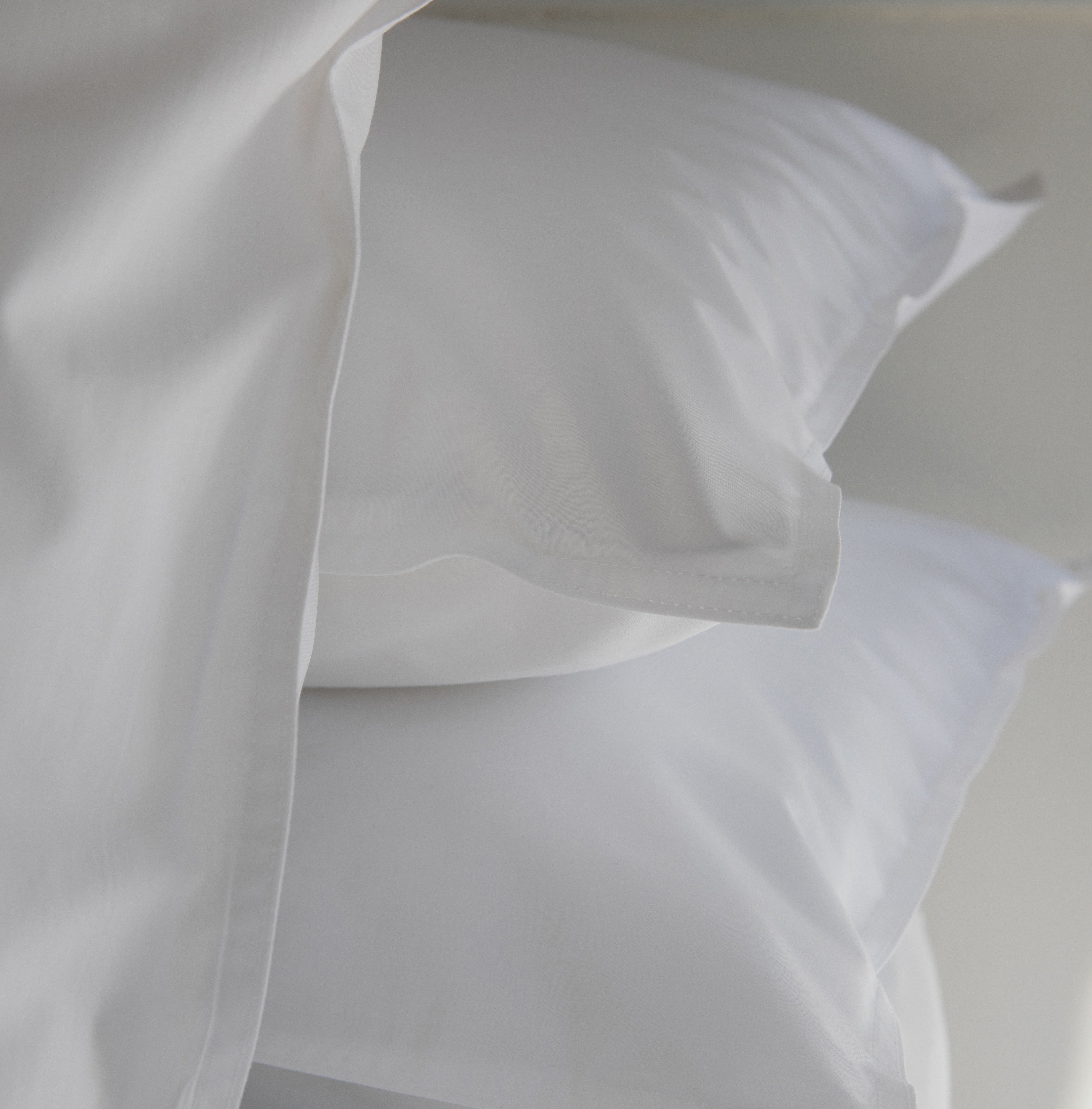 Rest Fine Cotton Percale White Bedlinen