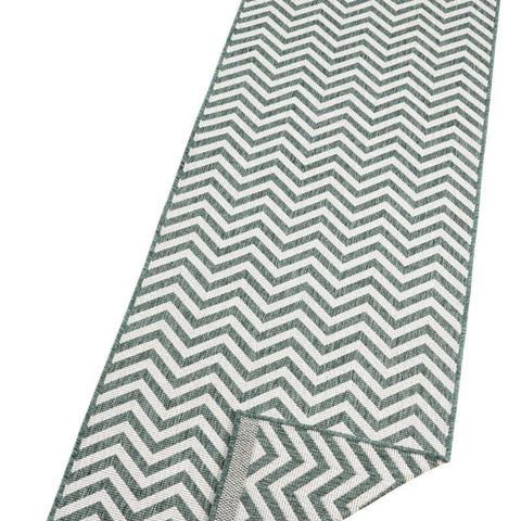Palma Reversible Indoor-Outdoor Rug Chevron Design
