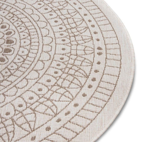Porto Round Reversible Indoor-Outdoor Rug