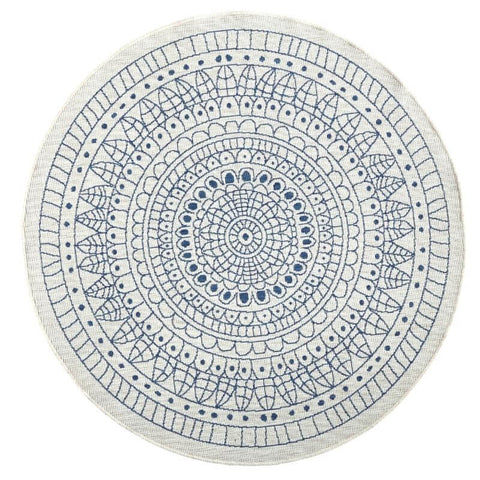 Porto Round Reversible Indoor-Outdoor Rug