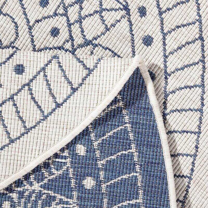 Porto Round Reversible Indoor-Outdoor Rug