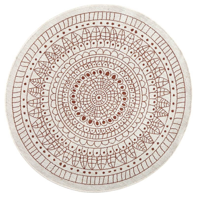 Porto Round Reversible Indoor-Outdoor Rug