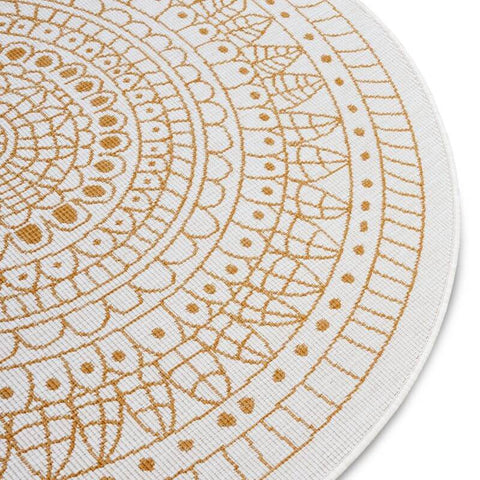 Porto Round Reversible Indoor-Outdoor Rug