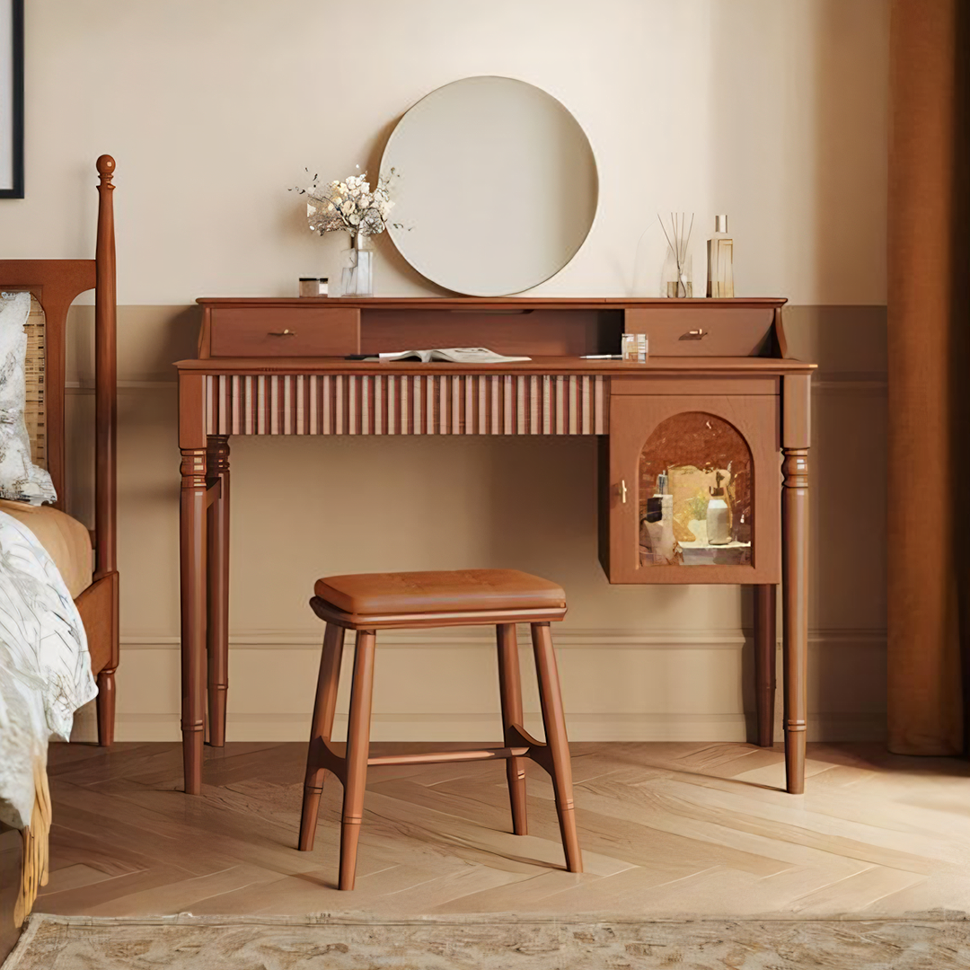Ryan Dressing Table, Cherry Wood