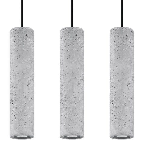 Pendant lamp concrete Luvo industrial Design GU10