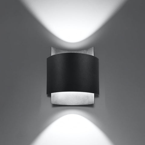 Wall lamp steel Impact industrial Design G9