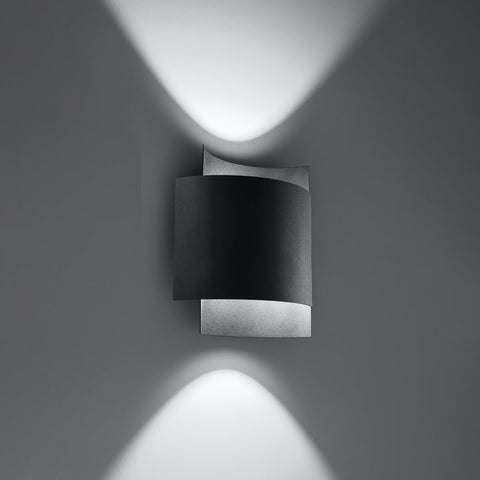 Wall lamp steel Impact industrial Design G9