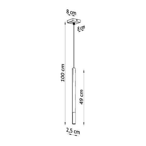 Pendant lamp steel Mozaica modern Design G9