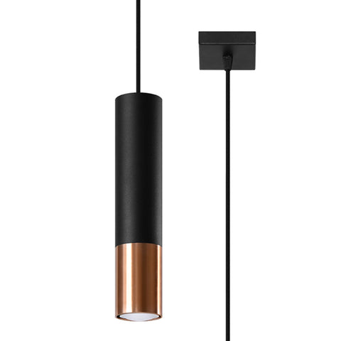 Pendant lamp steel Loopez modern Design GU10