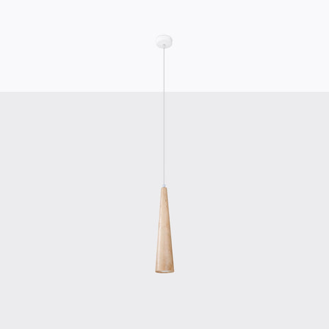 Pendant lamp wood Sula Scandinavian Design GU10