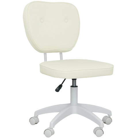 Vinsetto Vanity Task Chair with Adjustable Height, Armless