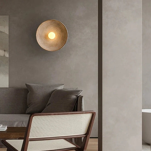 Desert Wall Lamp Scandi Style Warm White LED Light Bedroom