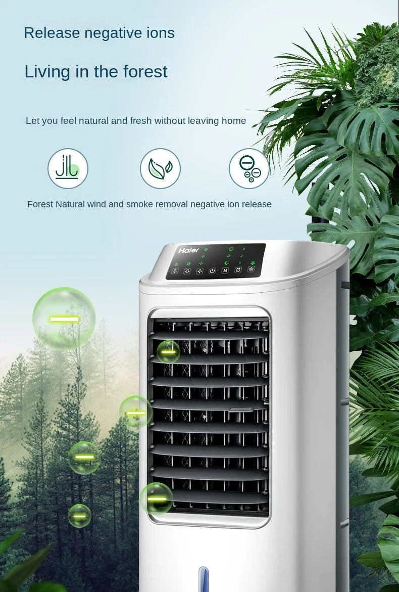 Air Conditioner Fan Cooling Fan Humidification Refrigeration Bladeless Fan Household Air Conditioner Small Air Conditioner