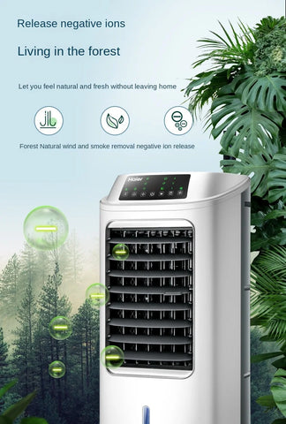 Air Conditioner Fan Cooling Fan Humidification Refrigeration Bladeless Fan Household Air Conditioner Small Air Conditioner