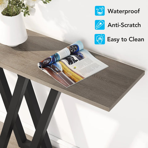 Industrial Console Table