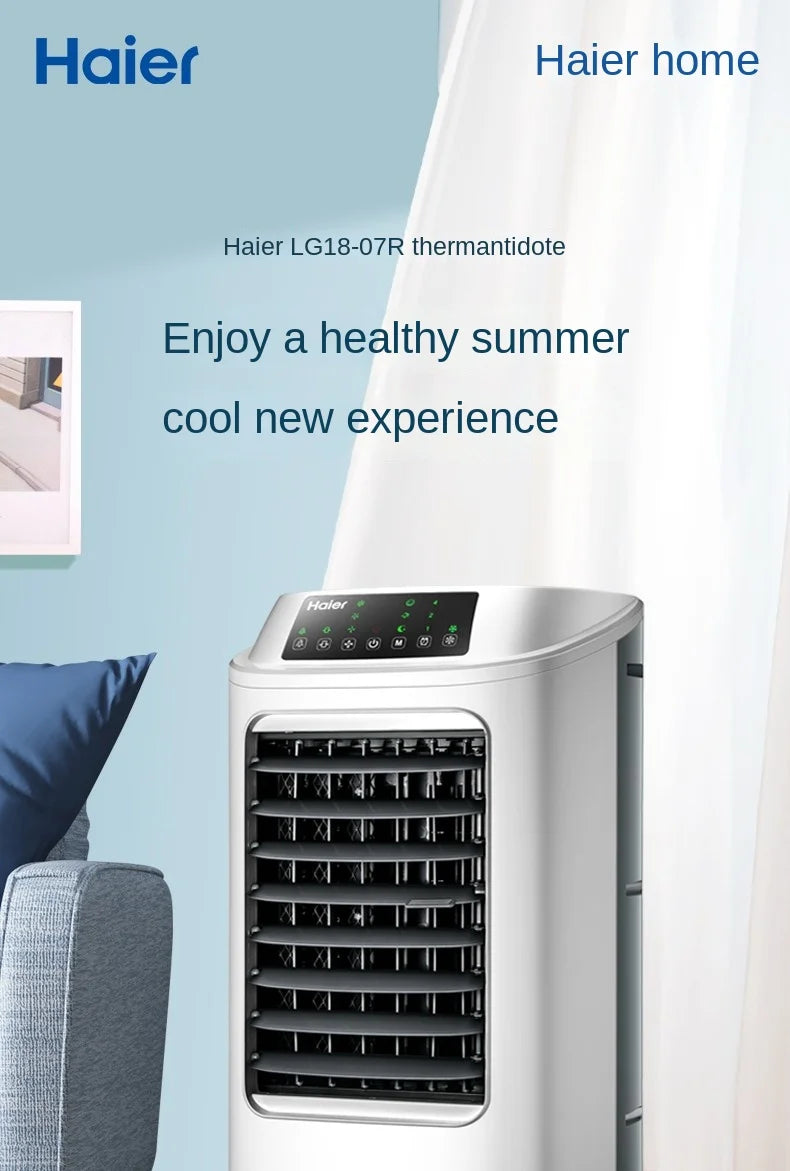 Air Conditioner Fan Cooling Fan Humidification Refrigeration Bladeless Fan Household Air Conditioner Small Air Conditioner