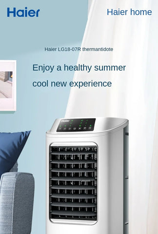 Air Conditioner Fan Cooling Fan Humidification Refrigeration Bladeless Fan Household Air Conditioner Small Air Conditioner