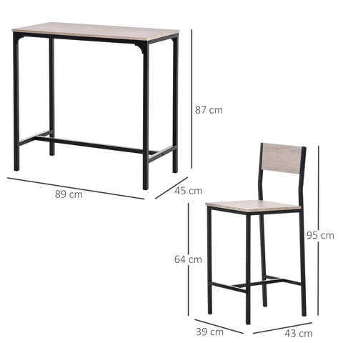 Table Stool Set - 3 Pack