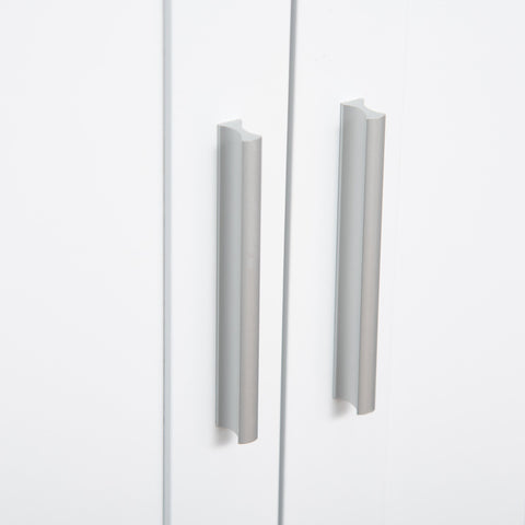 kleankin Modern Bathroom Floor Cabinet - White