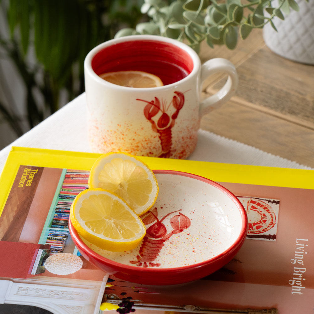 Red Lobster Mini Ceramic Dish
